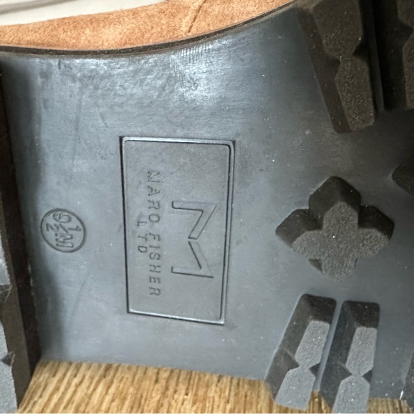 MARC FISCHER Izzie Lugsole Boots New Brown Suede - Picture 14 of 15